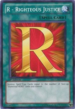 R - Righteous Justice [LCGX-EN090] Common