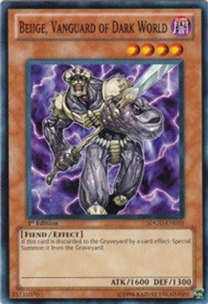Beiige, Vanguard of Dark World [SDGU-EN010] Common