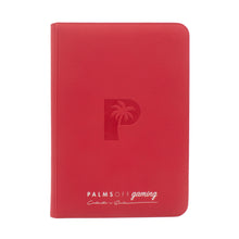 Palms Off: Collector's Series Top Loader Zip Binder Clear - Red