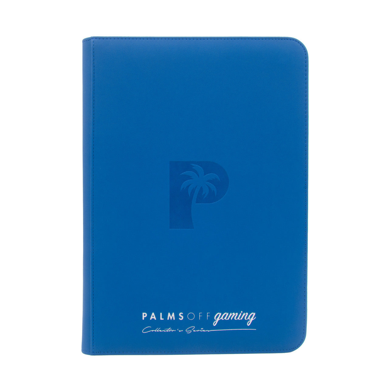 Palms Off: Collector's Series Top Loader Zip Binder Clear - Blue