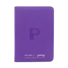 Palms Off: Collector's Series Top Loader Zip Binder Clear - Purple