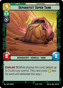 Separatist Super Tank (087/257) (087/257) [Twilight of the Republic]