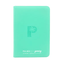 Palms Off: Collector's Series Top Loader Zip Binder Clear - Turquoise