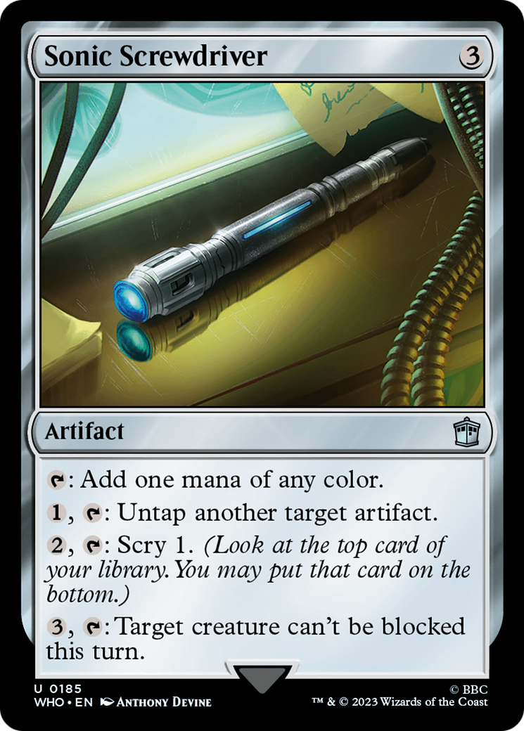 Sonic Screwdriver (0185) [Doctor Who]