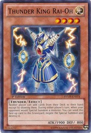 Thunder King Rai-Oh [RYMP-EN074] Common