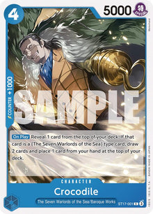 Crocodile [Starter Deck: Blue Donquixote Doflamingo]