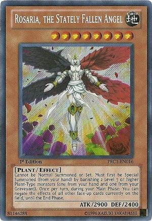 Rosaria, the Stately Fallen Angel [PRC1-EN016] Secret Rare