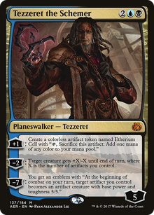 Tezzeret the Schemer [Aether Revolt]