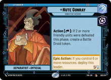 Nute Gunray - Vindictive Viceroy (002/257) (002/257) [Twilight of the Republic]