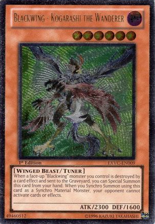 Blackwing - Kogarashi the Wanderer [EXVC-EN009] Ultimate Rare