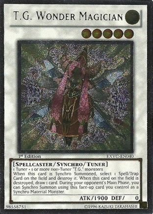 T.G. Wonder Magician [EXVC-EN040] Ultimate Rare