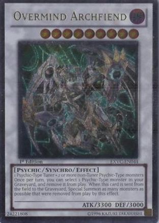 Overmind Archfiend [EXVC-EN044] Ultimate Rare
