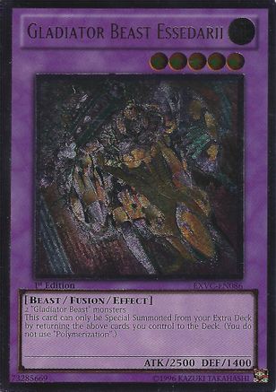 Gladiator Beast Essedarii [EXVC-EN086] Ultimate Rare