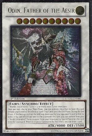 Odin, Father of the Aesir [STOR-EN040] Ultimate Rare