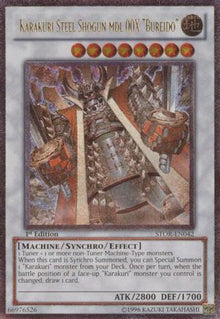 Karakuri Steel Shogun mdl 00X "Bureido" [STOR-EN042] Ultimate Rare