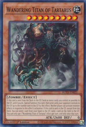 Wandering Titan of Tartarus [ROTA-EN021] Common