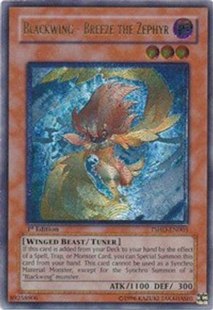Blackwing - Breeze the Zephyr [TSHD-EN003] Ultimate Rare