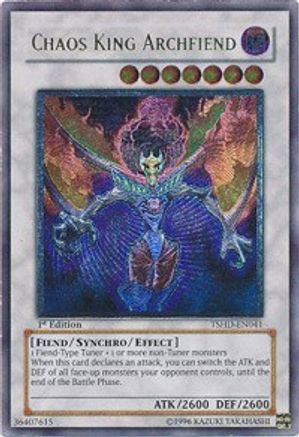 Chaos King Archfiend [TSHD-EN041] Ultimate Rare