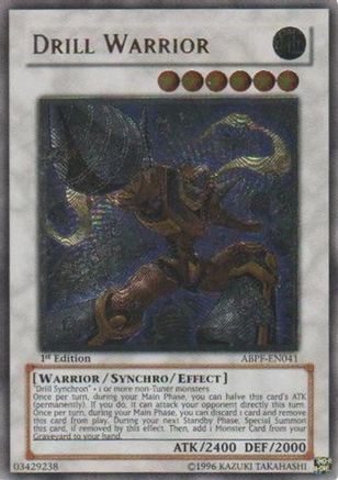 Drill Warrior [ABPF-EN041] Ultimate Rare