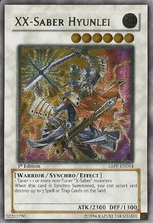 XX-Saber Hyunlei [ABPF-EN044] Ultimate Rare
