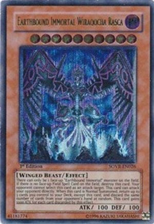 Earthbound Immortal Wiraqocha Rasca [SOVR-EN026] Ultimate Rare