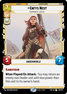 Enfys Nest - Champion of Justice (198/257) (198/257) [Twilight of the Republic]