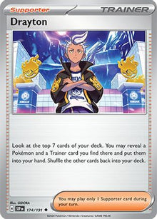 Drayton (174/191) [Scarlet & Violet: Surging Sparks]
