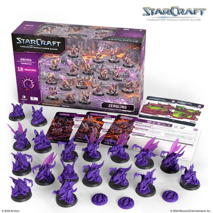 Starcraft Miniatures Game: Zerg - Zergling Expansion Set
