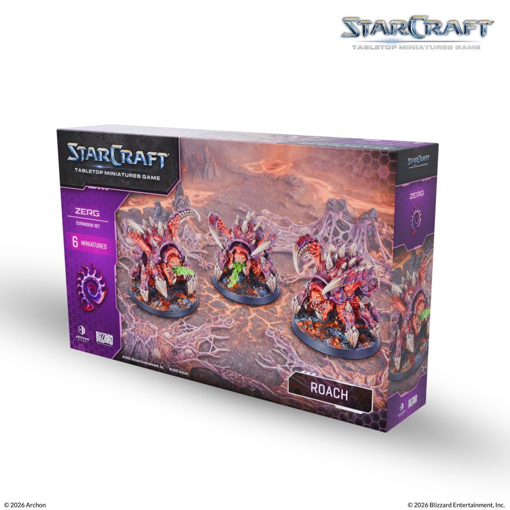 Starcraft Miniatures Game: Zerg - Roach Expansion Set