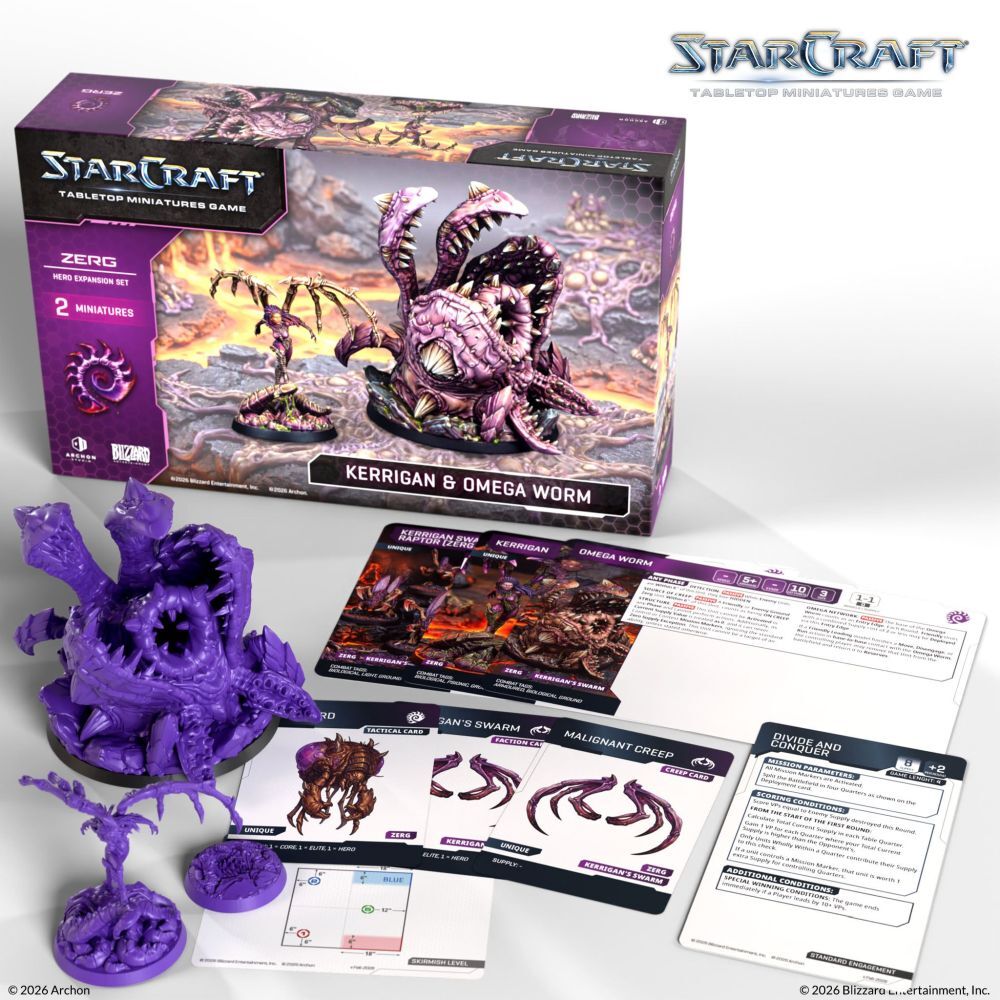 Starcraft Miniatures Game: Zerg - Kerrigan (Primal Kerrigan) Hero Expansion Set