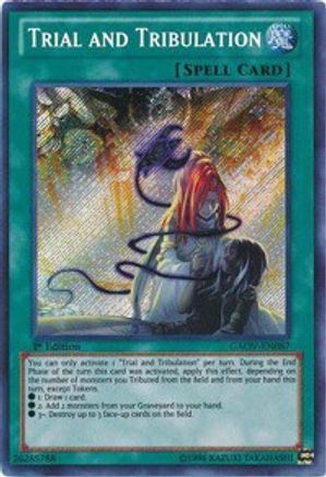 Trial and Tribulation [GAOV-EN087] Secret Rare