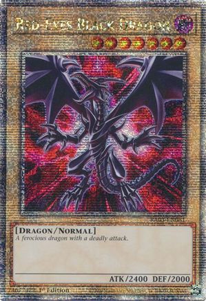 Red-Eyes Black Dragon (Quarter Century Secret Rare) [RA03-EN081] Quarter Century Secret Rare