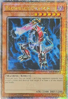 Blowback Dragon (Quarter Century Secret Rare) [RA03-EN138] Quarter Century Secret Rare