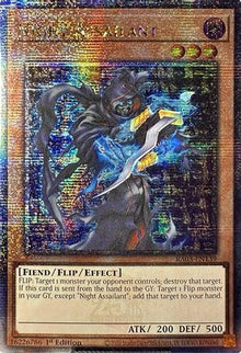 Night Assailant (Quarter Century Secret Rare) [RA03-EN139] Quarter Century Secret Rare