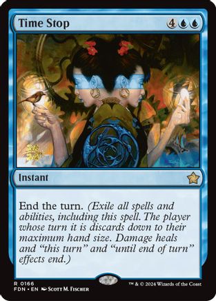Time Stop (PRE-166) - Prerelease Cards Foil