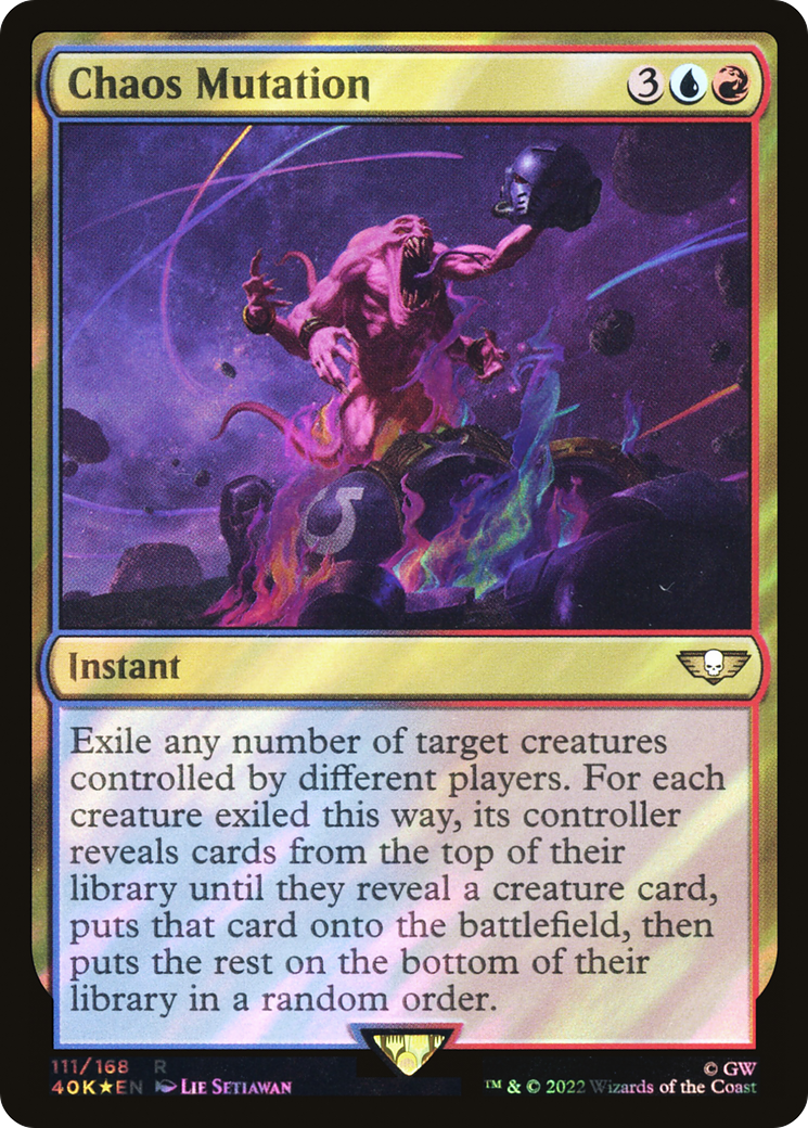 Chaos Mutation (Surge Foil) [Warhammer 40,000]