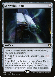 Sarevok's Tome [Commander Legends: Battle for Baldur's Gate]
