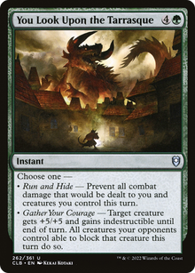 You Look Upon the Tarrasque [Commander Legends: Battle for Baldur's Gate]