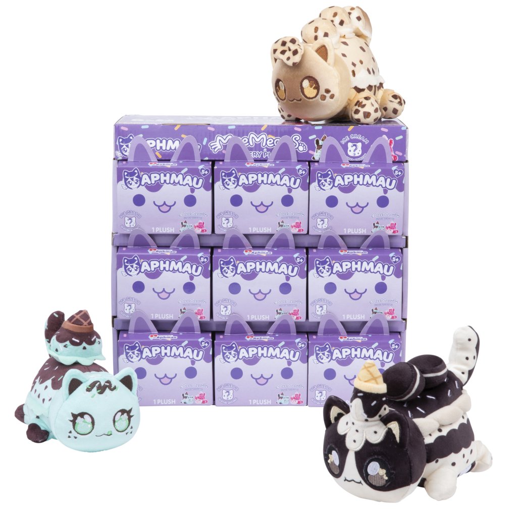 Aphmau: MeeMeows 6" Mystery Plush Ice Cream (Blind Box)