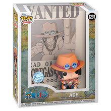 Funko: One Piece - Portgas D Ace Wanted Poster Cover 1291 Pop!