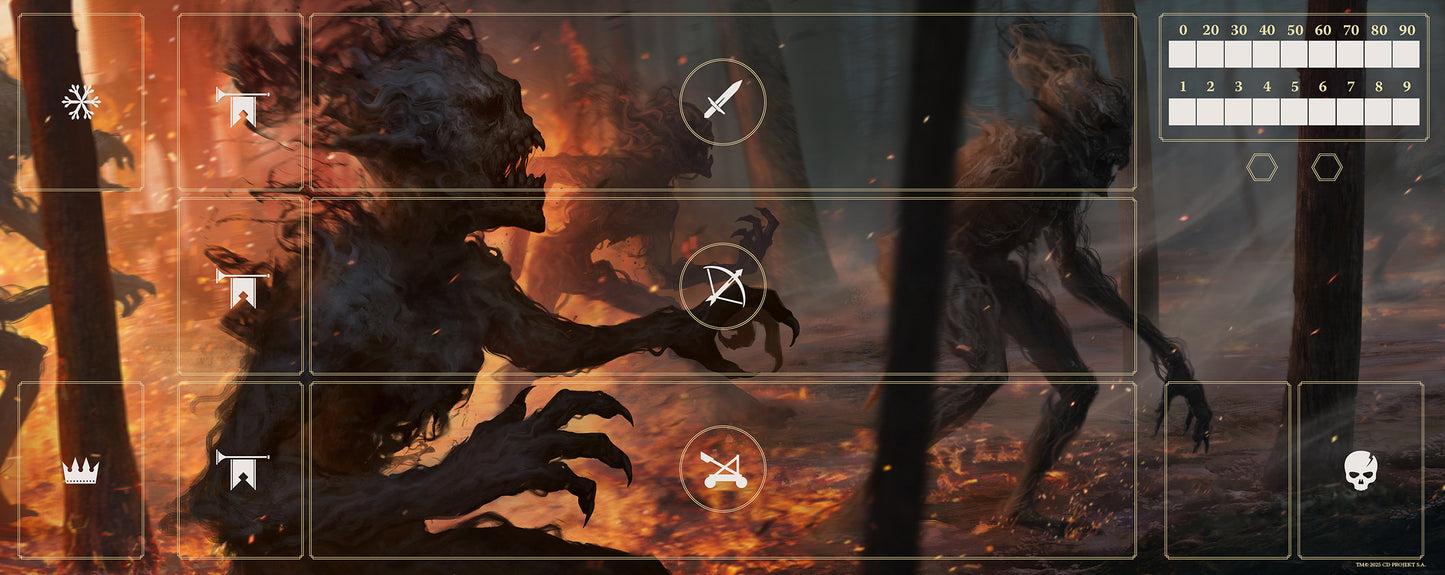 The Witcher - Gwent: Monsters Playmat