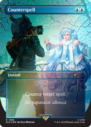 Counterspell (1589) (Rainbow Foil) [Secret Lair Drop Series]