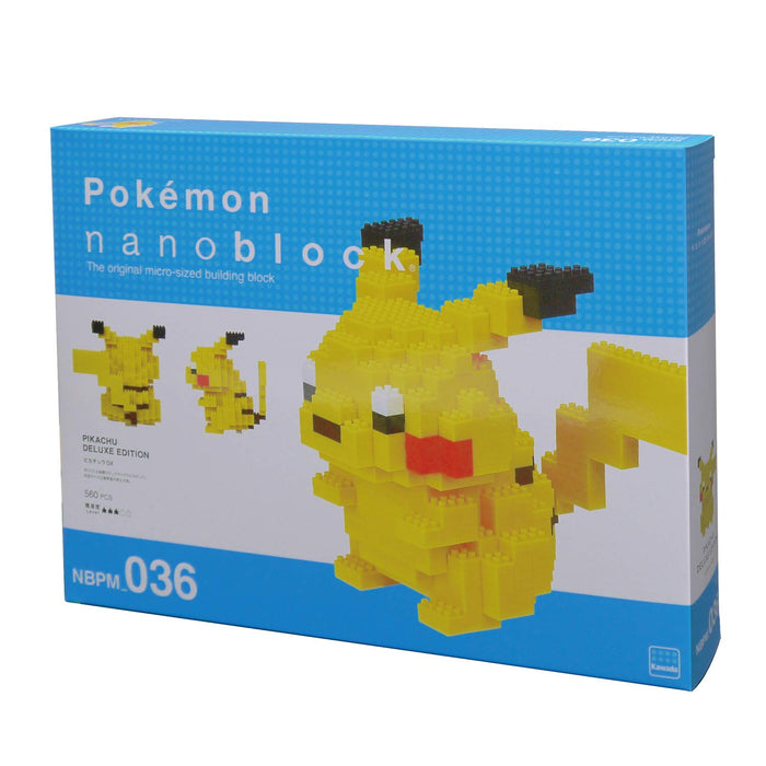 Nanoblock: Pokemon - Pikachu Deluxe Edition