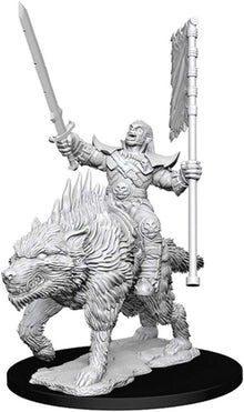 Pathfinder Deep Cuts: Orc on Dire Wolf