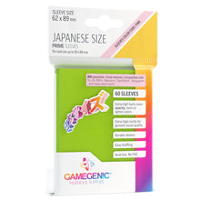 Gamegenic: Prime Card Sleeves Japanese Size - Lime