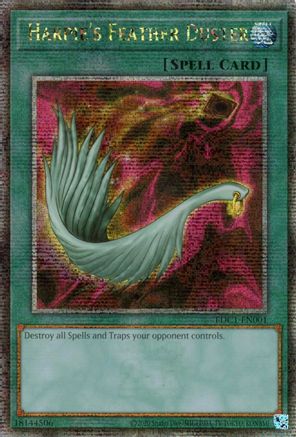 Harpie's Feather Duster [EDC1-EN001] Quarter Century Secret Rare