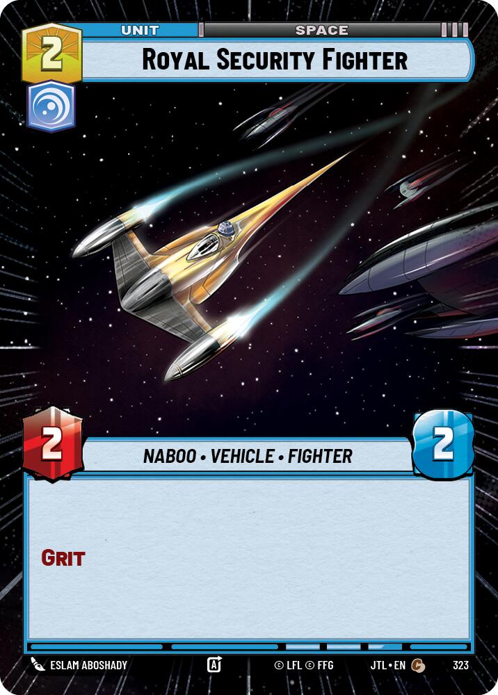 Royal Security Fighter (323) (Hyperspace) (323) [Jump to Lightspeed]