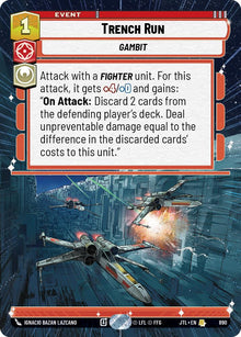 Trench Run (890) (Hyperspace Foil) (890) [Jump to Lightspeed]