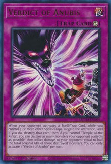 Verdict of Anubis [MZTM-EN009] Ultra Rare