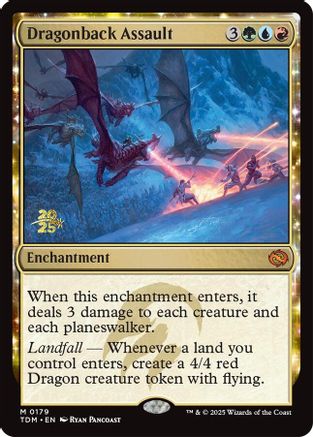 Dragonback Assault [Tarkir: Dragonstorm Prerelease Cards]